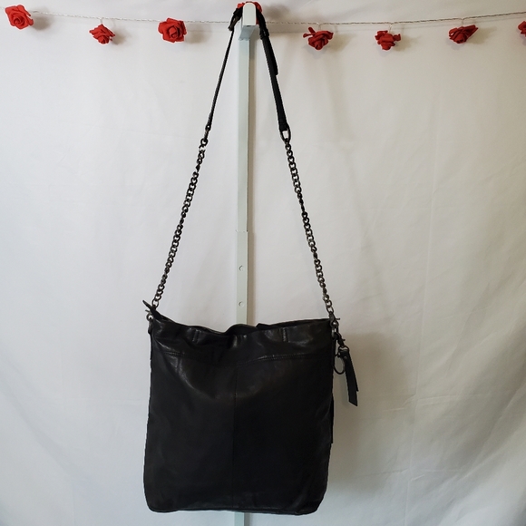 Frye and Co. Women's Riley leather Crossbody chain strap purse/ bag - Picture 5 of 11